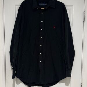 Polo by Ralph Lauren Black Button Down Shirt